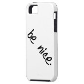 Een volledige selectie van "wees aardig." producte Case-Mate iPhone case (Achterkant Links)