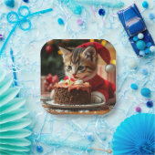 Een volmaakte kerstwens papieren bordje (Feest)