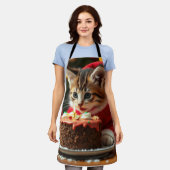 Een volmaakte kerstwens schort (Gedragen)