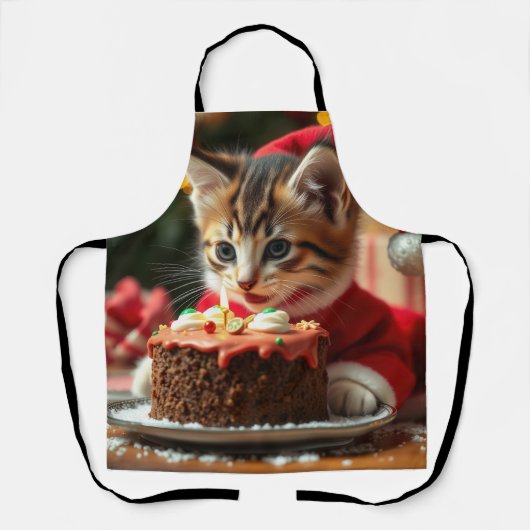 Een volmaakte kerstwens schort (Voorkant)