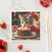 Een volmaakte kerstwens servet (Insitu)