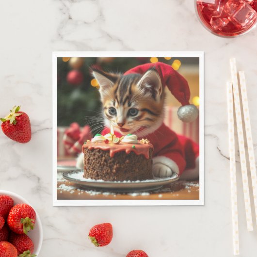 Een volmaakte kerstwens servet (Insitu)