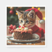 Een volmaakte kerstwens servet (Voorkant)