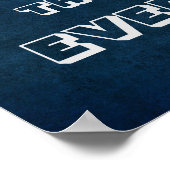 Een volwassen dom idee poster (Hoek)