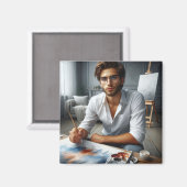 - Een vonk van Bonheur Magneet (Voorkant / Achterkant)