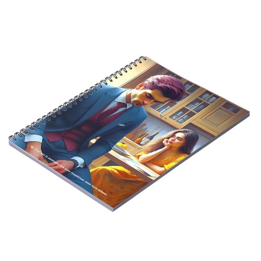 - Een vonk van Bonheur Notitieboek (Linkerzijde)