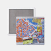 Een voor Amsterdamse magneet (Voorkant / Achterkant)