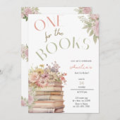 Een voor de eerste verjaardagsuitnodiging kaart (Voorkant / Achterkant)