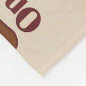 Eén voor één de gnomen fleece deken (Hoek)