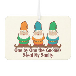Eén voor één de gnomen Steal My Sanity Luchtverfrisser