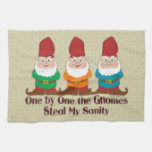 Eén voor één de gnomen theedoek (Horizontaal)