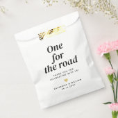 Een voor het wegverkeer dank je snack Favor Bag Bedankzakje (Gezegeld)