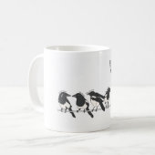 Eén voor verdriet, twee voor vreugde koffiemok (Voorkant links)