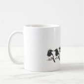 Eén voor verdriet, twee voor vreugde koffiemok (Links)