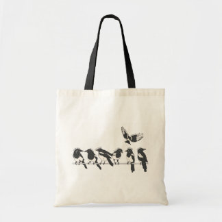 Eén voor verdriet, twee voor vreugde tote bag