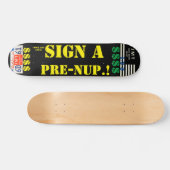 EEN VOORAFGAANDE NUP 7 3/4-inch skateboard Deck (Horizontaal)