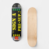 EEN VOORAFGAANDE NUP 7 3/4-inch skateboard Deck (Voorkant)