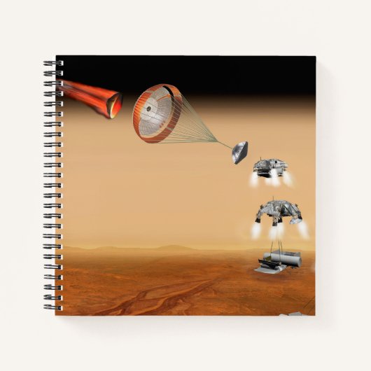 Een voorgestelde Mars Sample Return-missie. Notitieboek (Voorkant)