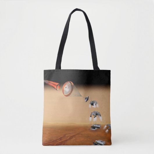 Een voorgestelde Mars Sample Return-missie. Tote Bag (Voorkant)