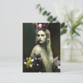 Een voorjaarsgodin briefkaart (Staand voorkant)