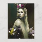 Een voorjaarsgodin briefkaart (Voorkant)