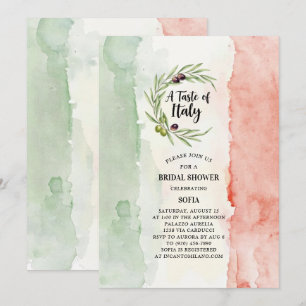 Een voorproefje van Italiaans Vrijgezellenfeest Kaart