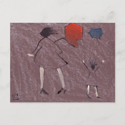 EEN VOORRUSTDAG BRIEFKAART (Voorkant)