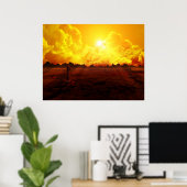 Een voorsaken Walk Poster (Thuiskantoor)