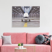 Een voorste uitzicht van een onbemand vliegtuig va canvas afdruk (Insitu (Woonkamer))