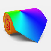 Een vooruitstrevend regenboogStropdas! Stropdas (Opgerold)