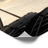 Een vorkheftruck laadt vracht op een C-130 Hercule Poster (Hoek)