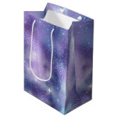 Een vormend ontwerp uit de galaxy-reeks 2 medium cadeauzakje (Voorkant Gekanteld)