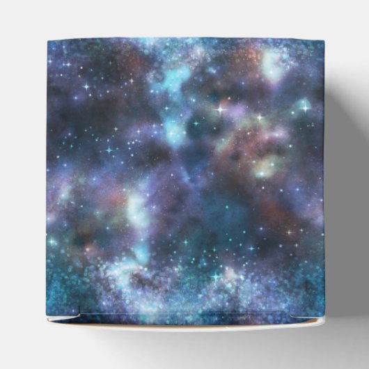 Een vormend ontwerp uit de galaxy reeks 3 bedankdoosjes (Bovenkant)