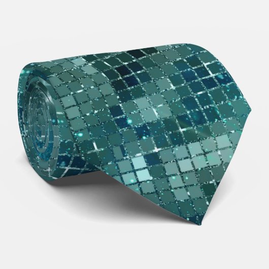 Een vormend ontwerp uit de galaxy-reeks 7 stropdas (Opgerold)