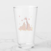 Een vos in de pompoen glas (Achterkant)