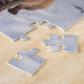 Een vos met Kerstmis Legpuzzel (Zijkant)