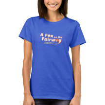 Een Vos op de Fairway - Dames - Blauwe Shirt