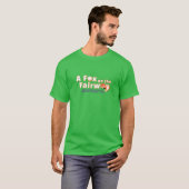 Een Vos op de Fairway - Heren - Groene Shirt (Voorkant volledig)