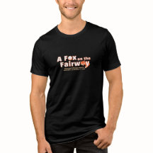 Een Vos op de Fairway - Heren - Zwarte Shirt