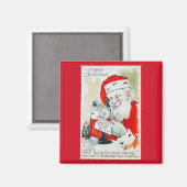 Een vraag aan Santa  Magnet (Voorkant / Achterkant)