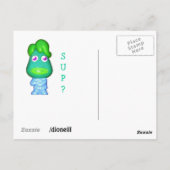 Een vraag van de Alien Briefkaart (Achterkant)