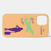 Een vraag weg Case-Mate iPhone case (Achterkant (horizontaal))