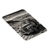 Een vrachtwagen in de woestijn magneet (Rechterzijde)