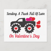 Een vrachtwagen vol liefde Briefkaart verzenden (Voorkant)
