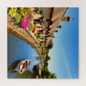Een vredig kanaal legpuzzel (Horizontaal)