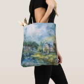 Een vredig Schots dorp Tote Bag (Dichtbij)