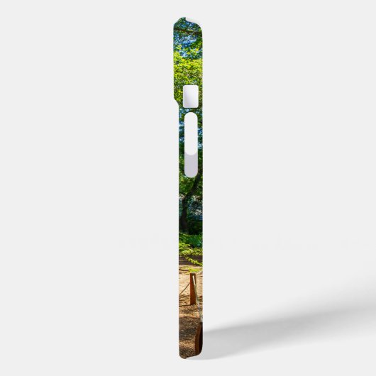 Een vredig wandelpad bij Descanso Gardens Case-Mate iPhone Case (Achterkant / Links)