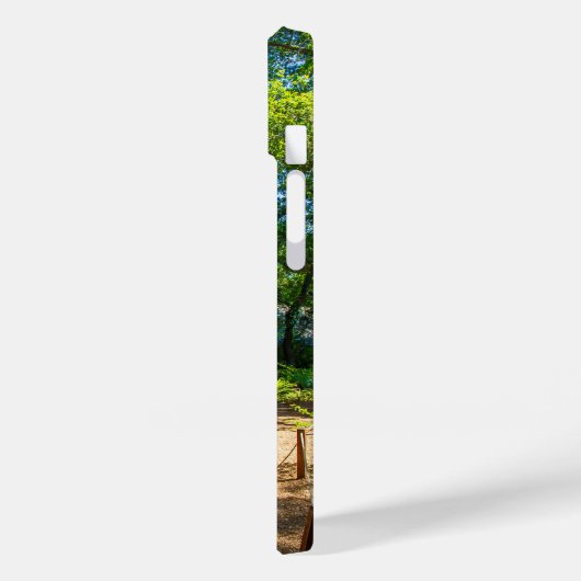 Een vredig wandelpad bij Descanso Gardens Case-Mate iPhone Case (Achterkant / Links)