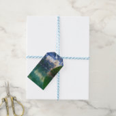 Een Vredige Dag Aan Het Meer Cadeaulabel (Met Touw)