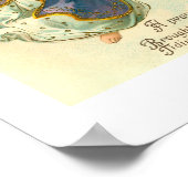 Een vreedzaam kerstfeest poster (Hoek)